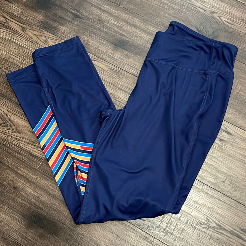 Krimson Klover Navy Blue Winter Ski Leggings